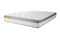 Ensemble Matelas Sommier 180x200 cm - Sommier Gris (en kit) - Memo Zen Ensemble Matelas Sommier 180x200 cm - Sommier Gris (en kit) - Memo Zen
