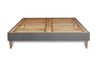 Pack lit complet 180x200 cm - Matelas + Sommier Gris (en kit) + 2 oreillers + Couette - Memo Luxe Pack lit complet 180x200 cm - Matelas + Sommier Gris (en kit) + 2 oreillers + Couette - Memo Luxe