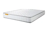 Ensemble Matelas Sommier 140x190 cm - Sommier Blanc (en kit) - Memo Ensemble Matelas Sommier 140x190 cm - Sommier Blanc (en kit) - Memo