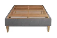 Ensemble Matelas Sommier 90x200 cm - Sommier Gris (en kit) - Memo Spring Ensemble Matelas Sommier 90x200 cm - Sommier Gris (en kit) - Memo Spring