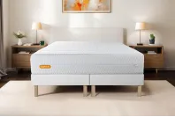 Ensemble Matelas Sommier 160x200 cm - 2 Sommiers Blanc - Memo Bio Ensemble Matelas Sommier 160x200 cm - 2 Sommiers Blanc - Memo Bio