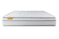 Ensemble Matelas Sommier 160x200 cm - Sommier Gris (déjà monté) - Memo Luxe Ensemble Matelas Sommier 160x200 cm - Sommier Gris (déjà monté) - Memo Luxe