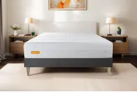 Ensemble Matelas Sommier 160x200 cm - Sommier Gris (en kit) - Memo Bio Ensemble Matelas Sommier 160x200 cm - Sommier Gris (en kit) - Memo Bio